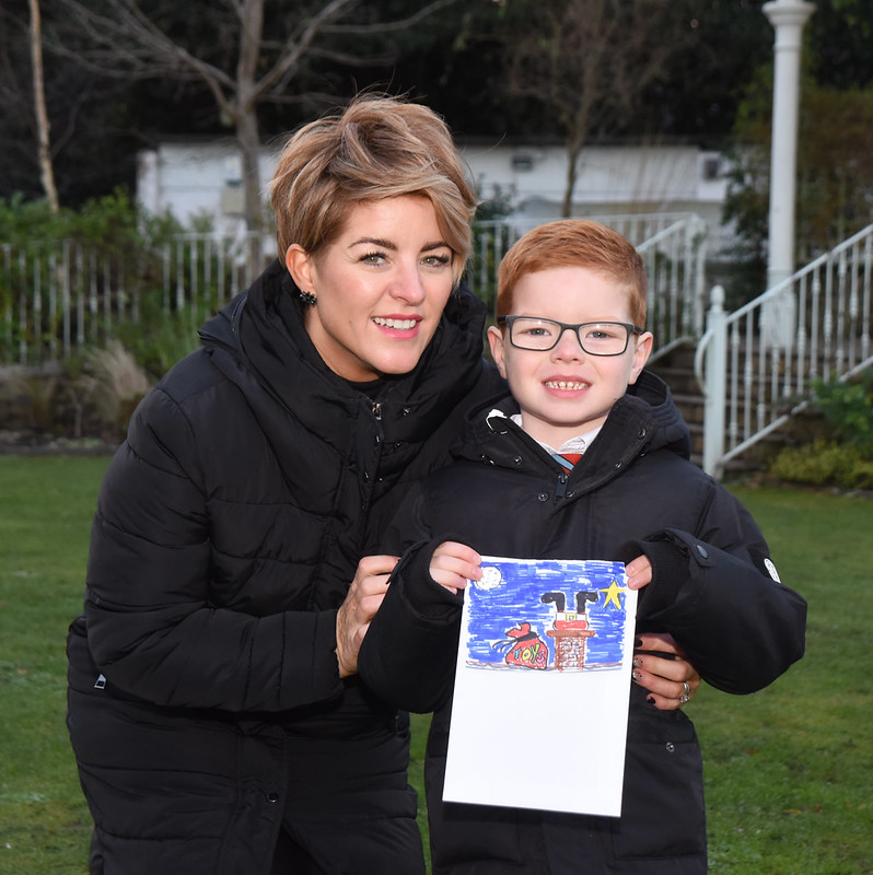 The winners of Provost Buchanan's Christmas Card Competition
