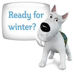 The Ready Scotland Winter logo