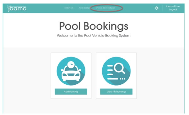Pool bookings portal