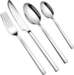 Cutlery including knife, fork and 2 spoons